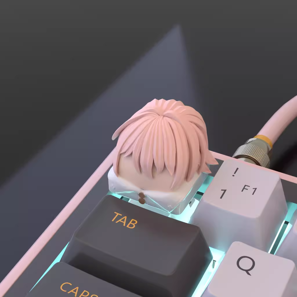 Custom Honkai: Star Rail 3D Printed Artisan Keycaps