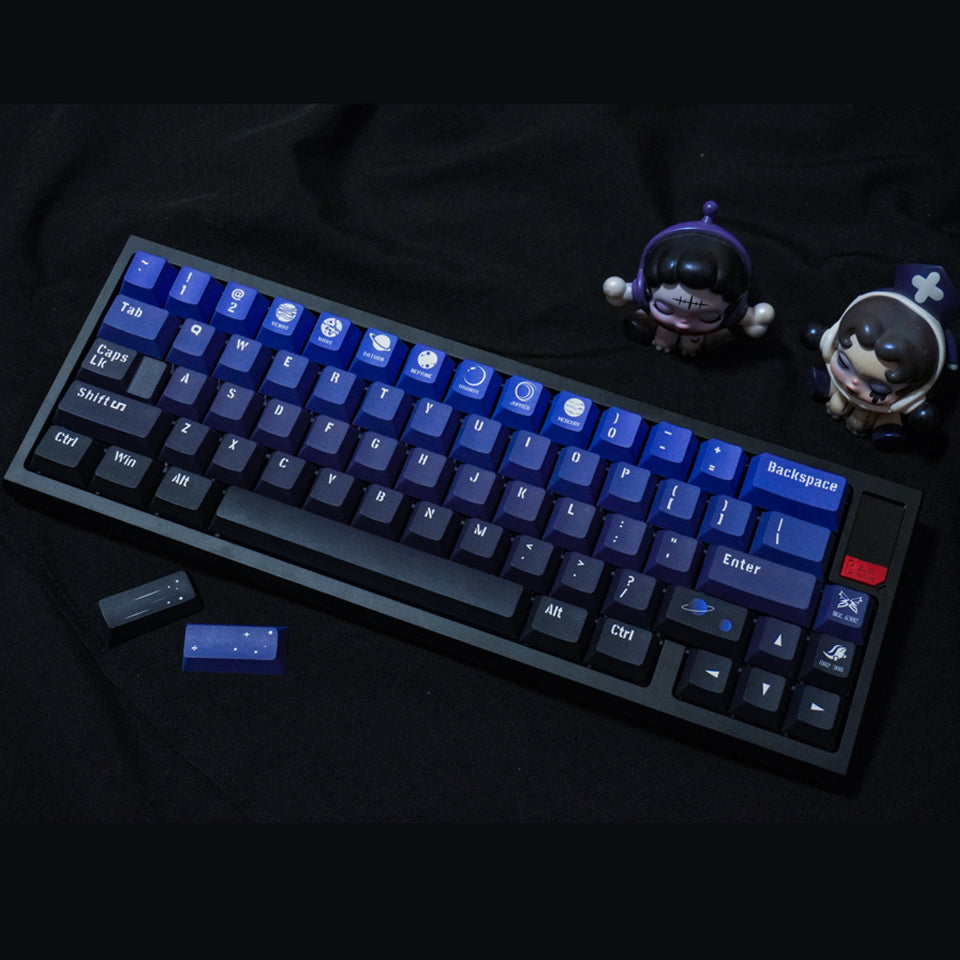 Custom Keycaps PBT Universe keycaps Set Journey Beyond the Stars