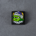 Piccolo Dragon Ball artisan keycap close-up