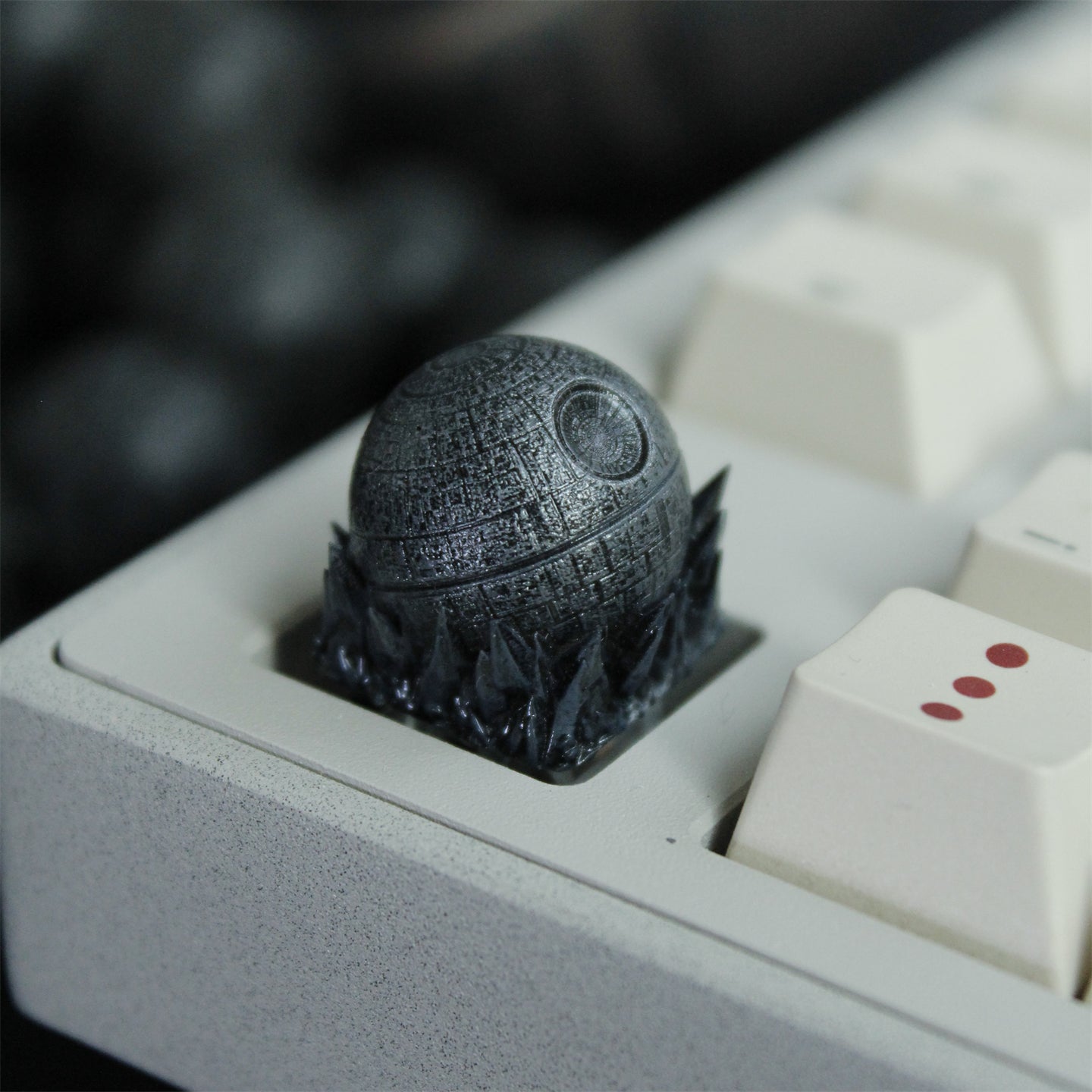Death Star Keycap Star Wars Resin Artisan Keycap