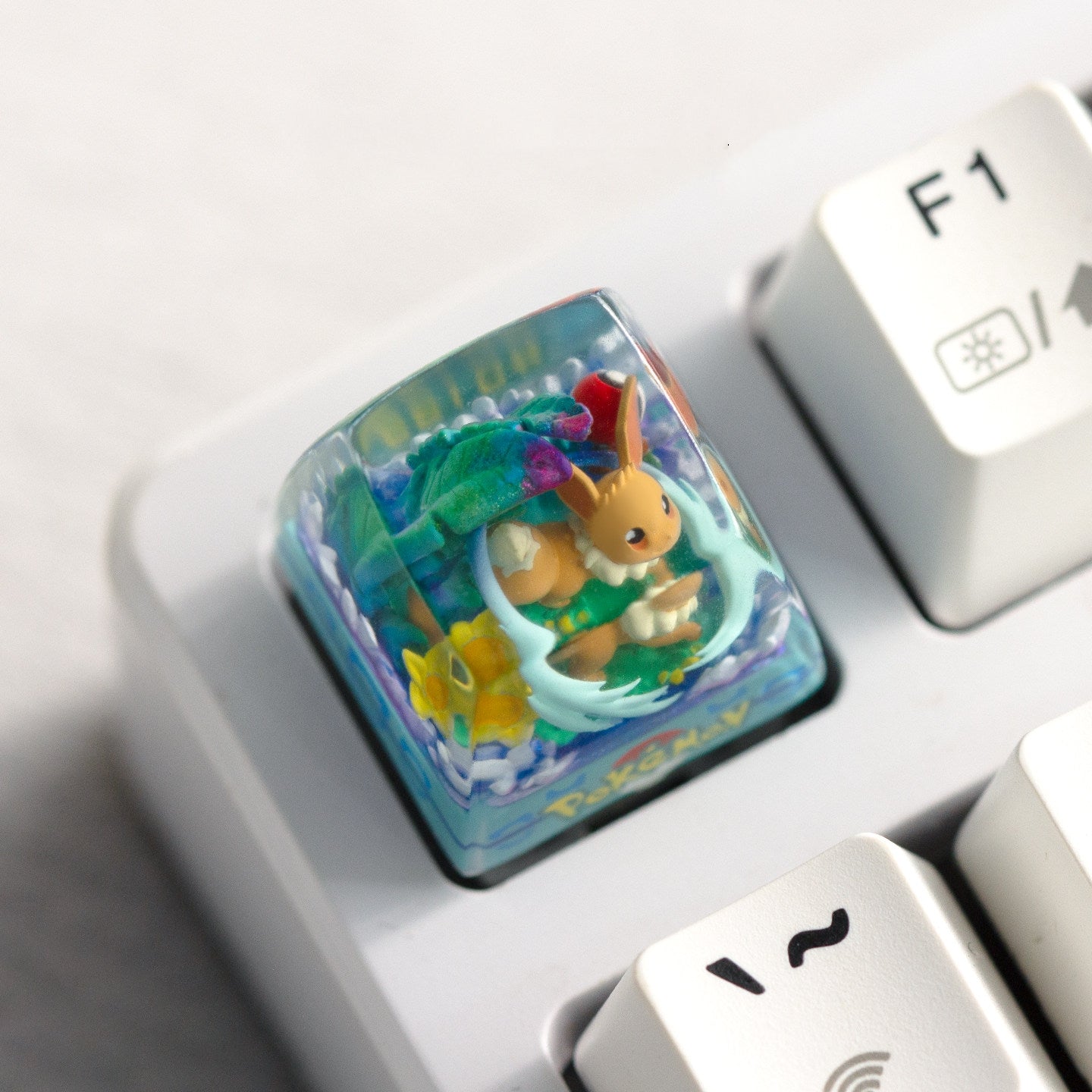 Pokemon Artisan Keycaps Resin Character Keycaps