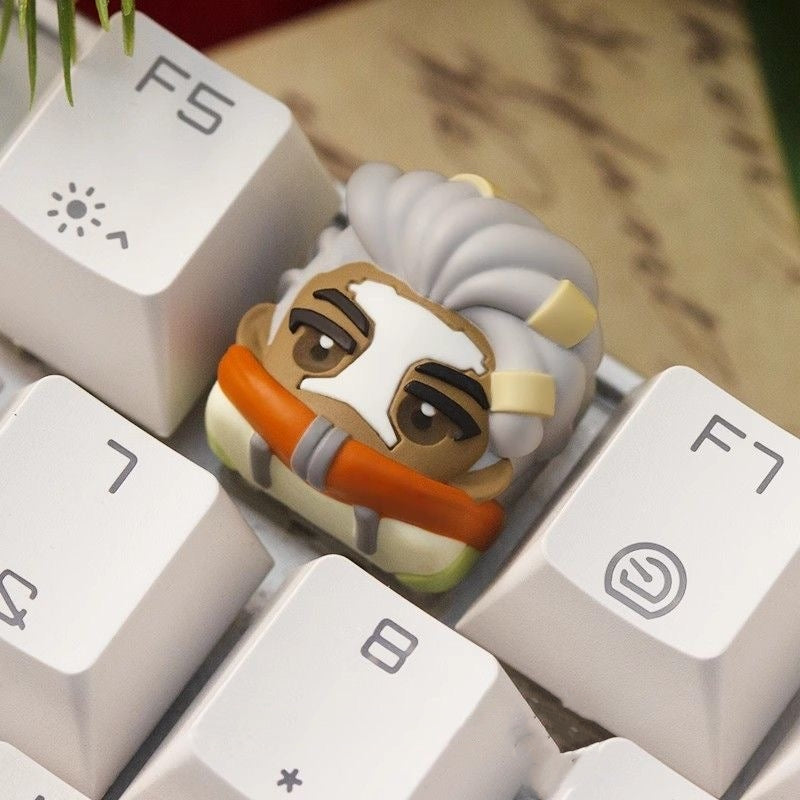 Jinx keycap Zeri and Seraphine keycap | League of Legends Artisan Keycap