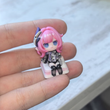 Elysia Artisan Keycap – Honkai Impact 3rd Figure Resin Keycap