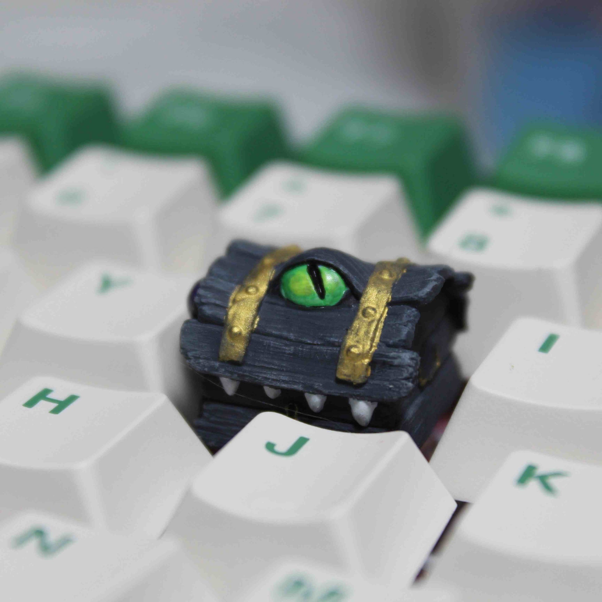 🗝️ Unlock Limitless Possibilities: Elevate your typing experience with keys that transport you to fantastical realms. The Monster Treasure Chests Keycaps are not just accessories; they're gateways to extraordinary adventures.
