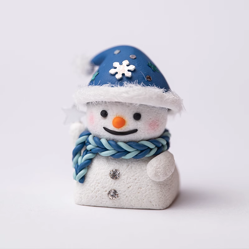 Festive-Snowman-Artisan-Keycap-for-Your-Mechanical-Wonderland_5