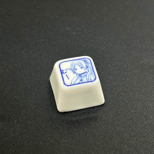 Frieren Keycap Ceramic material Artisan Keycaps