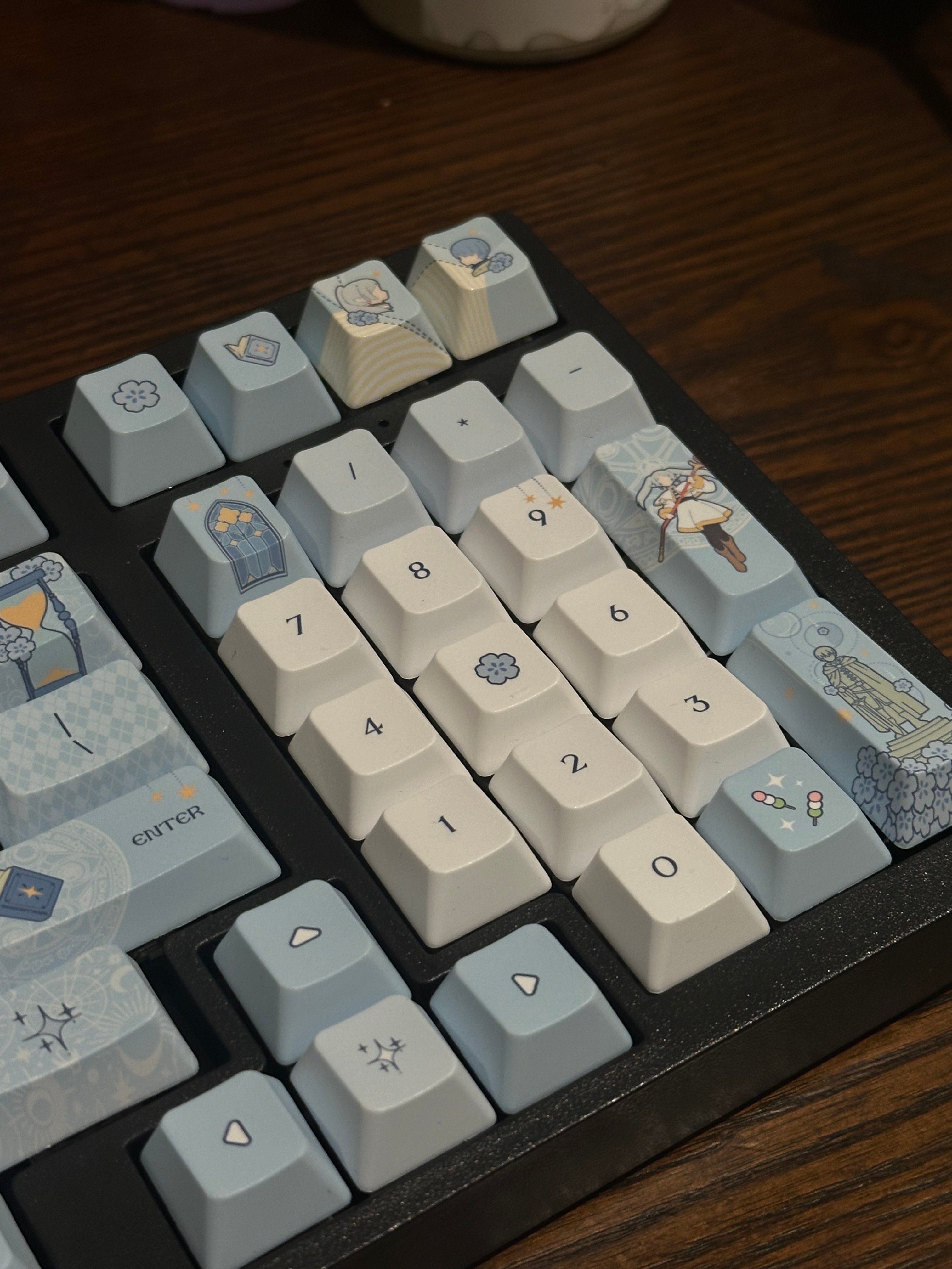 Frieren keyboard Custom Beyond Journey's End Wireless Keyboard