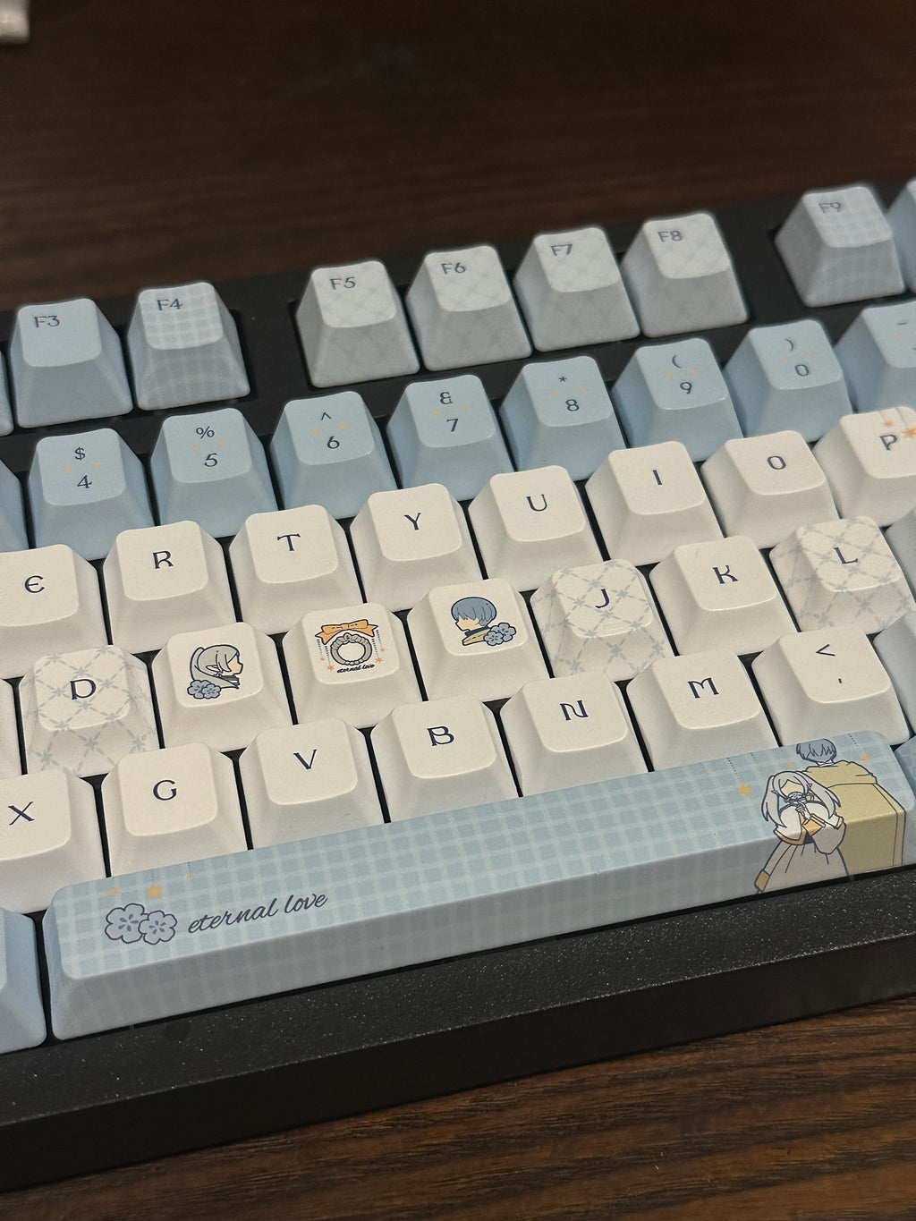 Frieren keyboard Custom Beyond Journey's End Wireless Keyboard