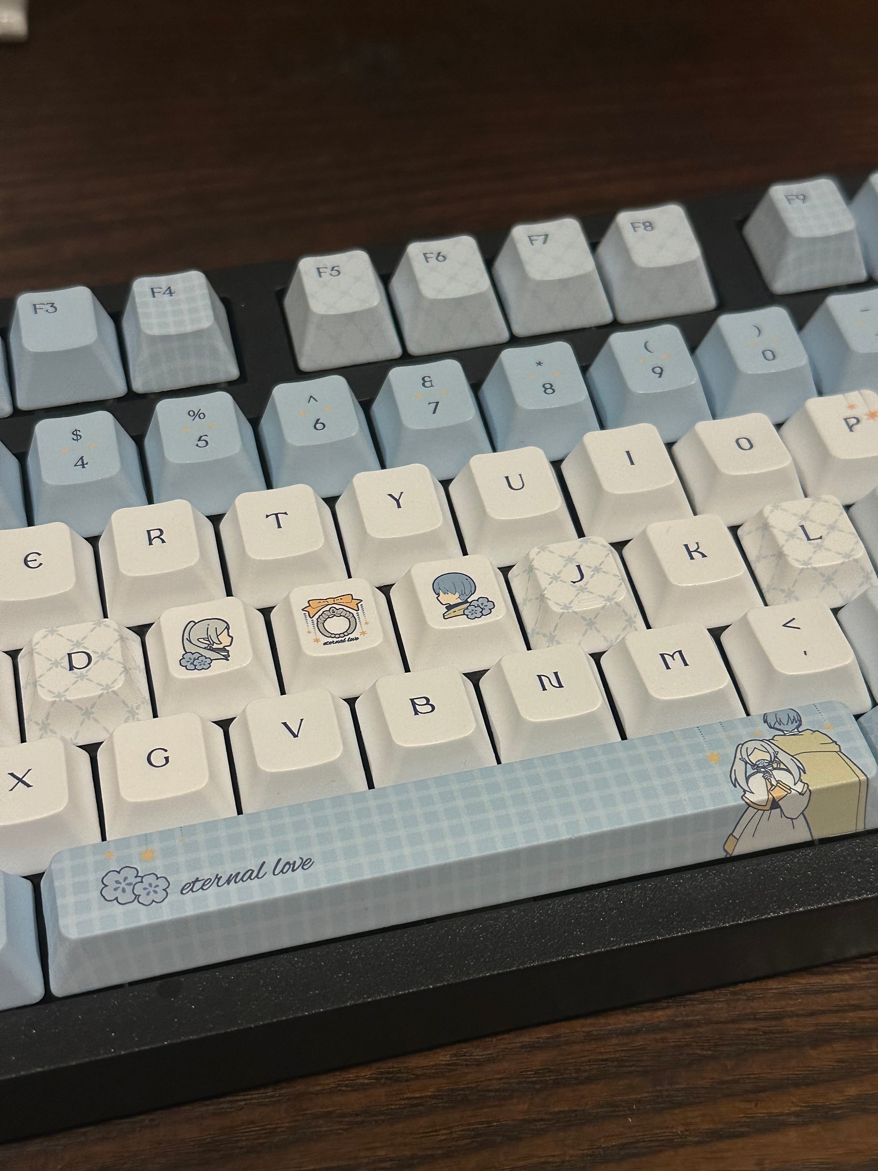 Frieren keyboard Custom Beyond Journey's End Wireless Keyboard