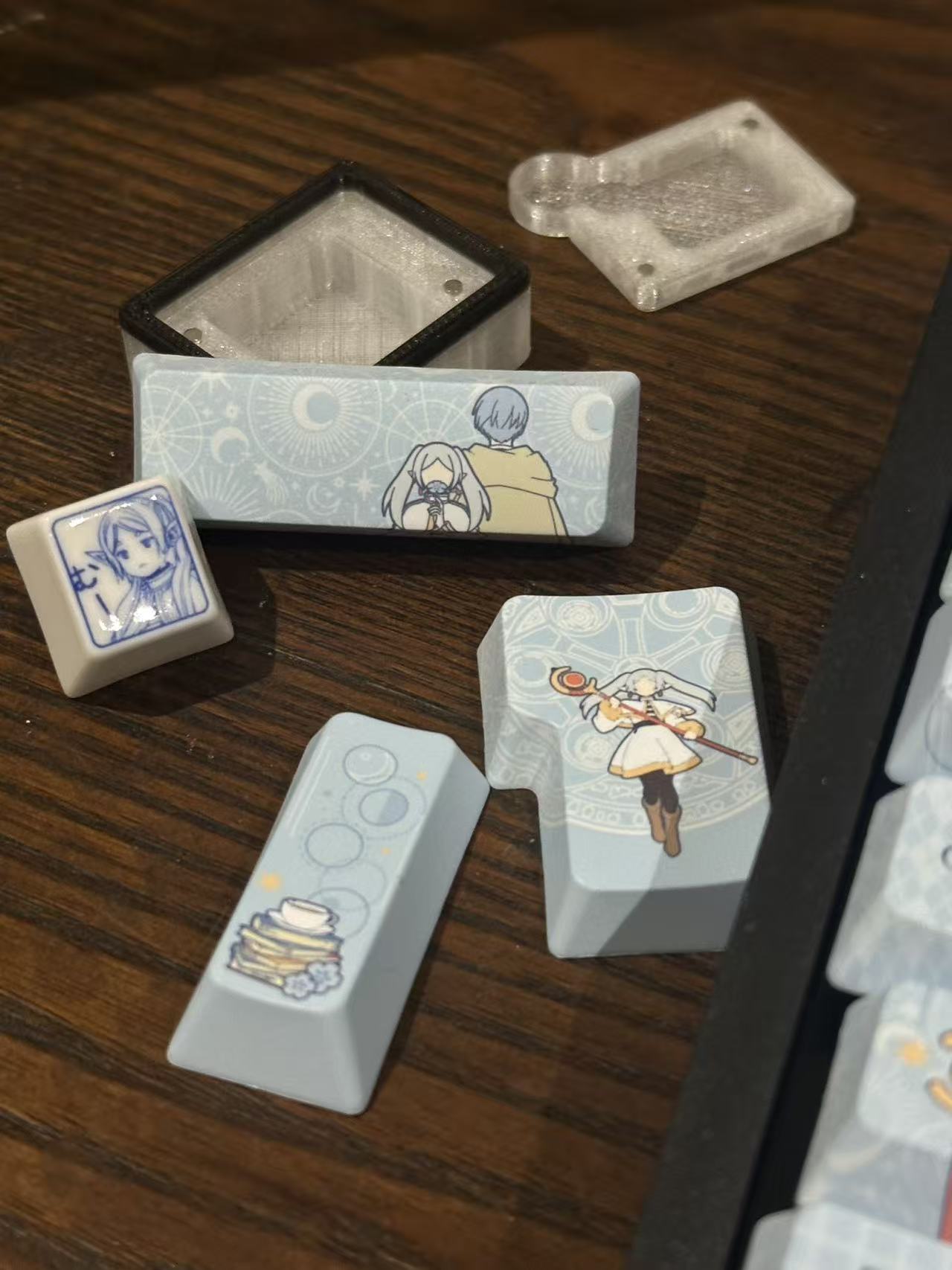 Frieren keyboard Custom Beyond Journey's End Wireless Keyboard