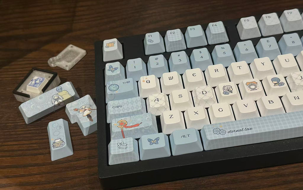 Frieren keyboard Custom Beyond Journey's End Wireless Keyboard