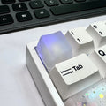 Frosted Ice Cube Keycaps Translucent Frost Crystal Coolness Artisan Keycaps ❄️ Unleash the Arctic Coolness: Introducing our Frosted Ice Cube Keycaps, a masterpiece that brings the frosty allure of translucent crystals to your keyboard.