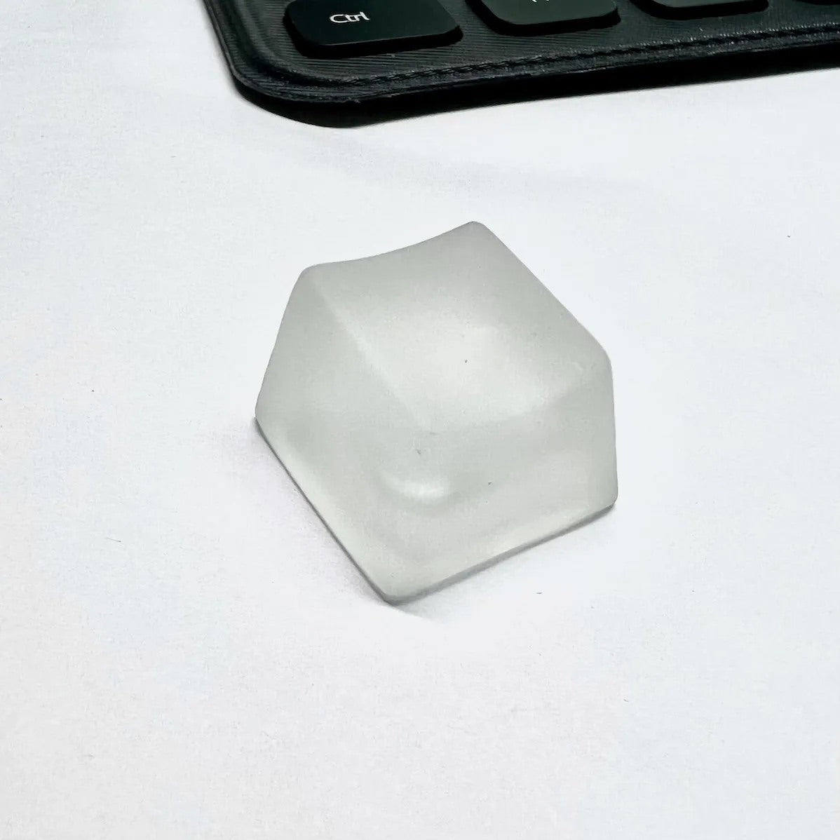 Frosted Ice Cube Keycaps Translucent Frost Crystal Coolness Artisan Keycaps❄️ Unleash the Arctic Coolness: Introducing our Frosted Ice Cube Keycaps, a masterpiece that brings the frosty allure of translucent crystals to your keyboard.