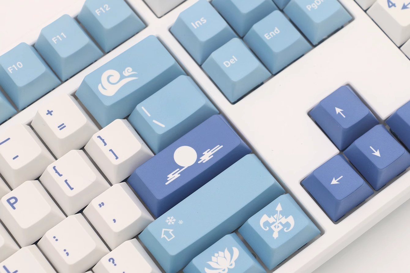 🎮 Designed for Gamers: Our PBT Custom Keycaps aren't just for show; they're built for performance. The durable material ensures longevity, while the design adds a touch of Genshin Impact magic to your gaming setup.