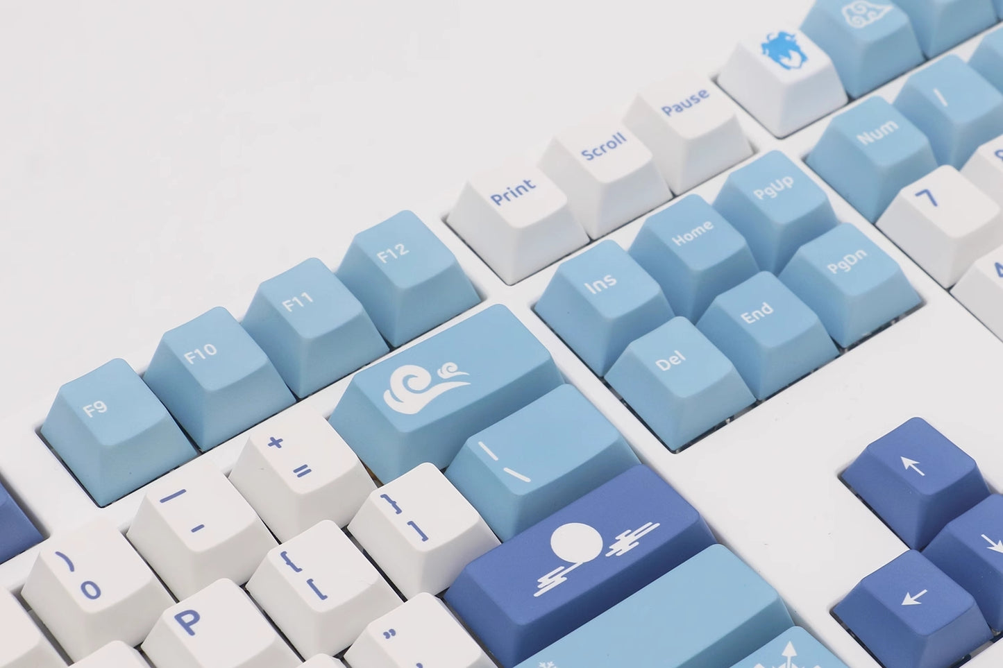 🎮 Designed for Gamers: Our PBT Custom Keycaps aren't just for show; they're built for performance. The durable material ensures longevity, while the design adds a touch of Genshin Impact magic to your gaming setup.