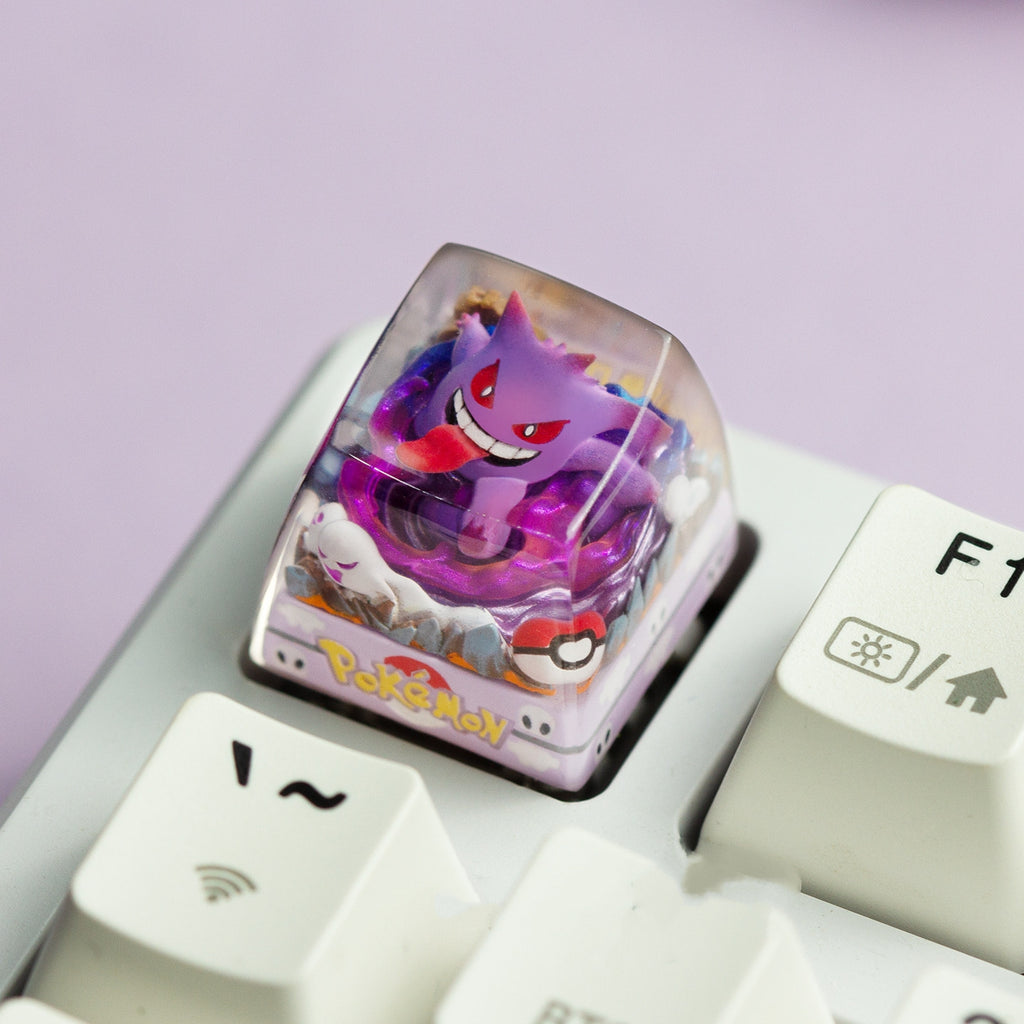 Pokemon Artisan Keycaps Resin Character Keycaps