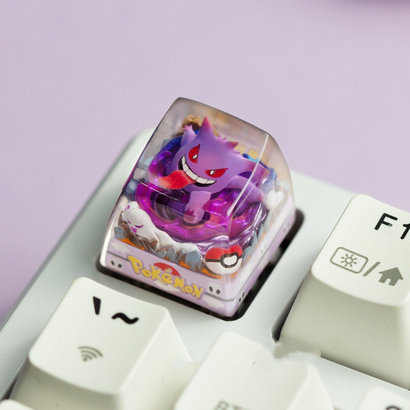 Pokemon Artisan Keycaps Resin Character Keycaps