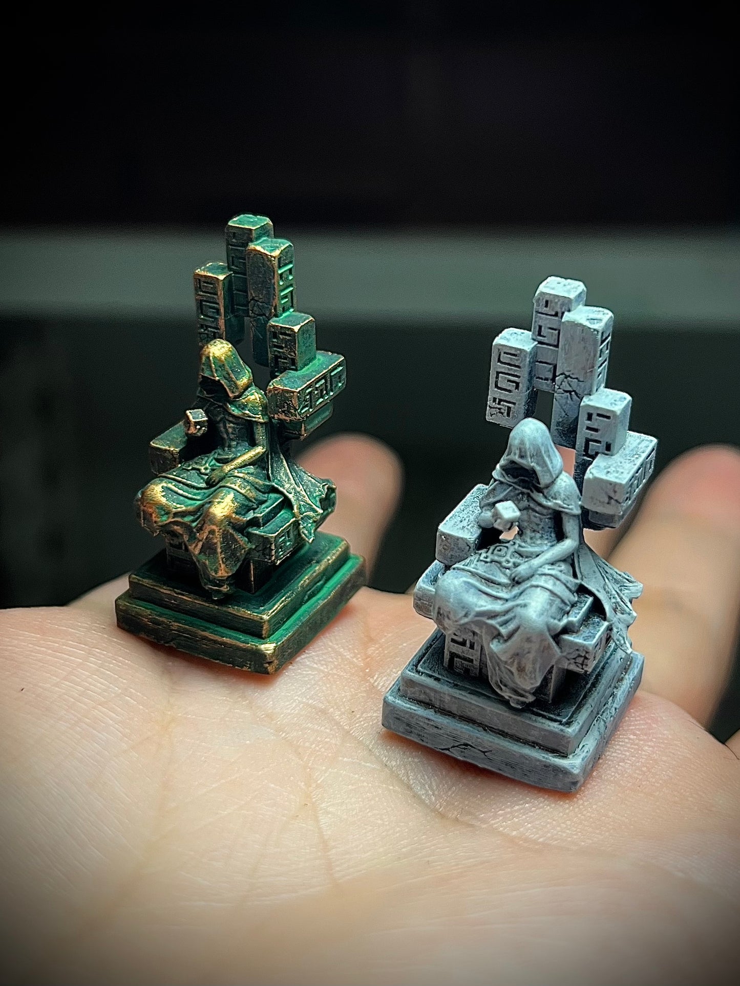 Geo Statue Seven Archons Resin Keycap Genshin Impact Artisan Keycap