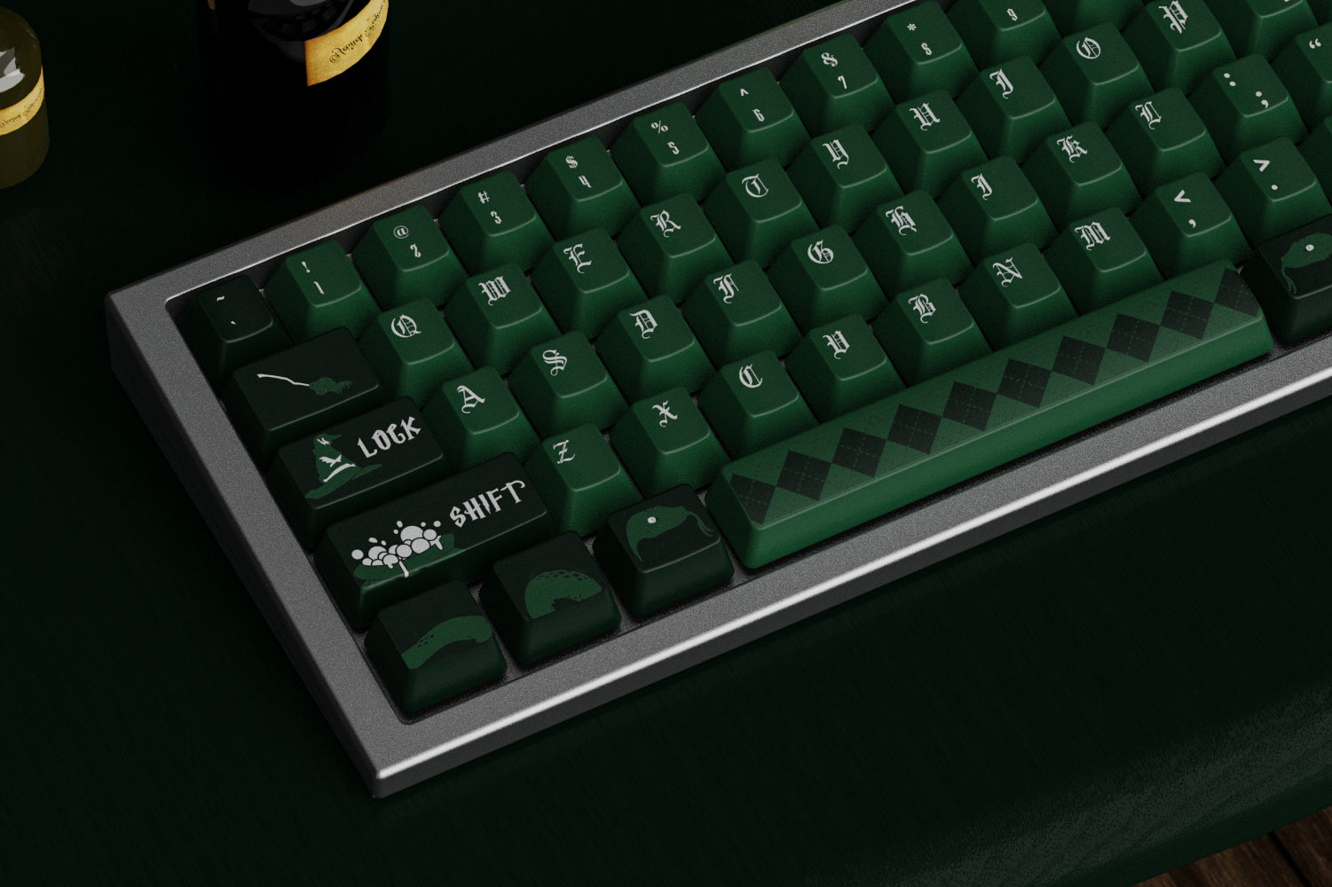 Snake Keycaps Harry Potter Slytherin Sanke keycaps Set Enter to 9 3/4 Gift – AiheyStudio
