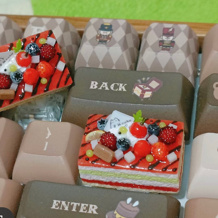 Have a piece of cake Artisan Keycap Custom Keycaps