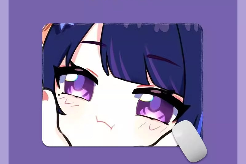 Dive into the enchanting world of Genshin Impact with our character-packed mouse pad collection. Featuring the adorable expressions of Hu Tao, Yaemiko, the formidable Raiden Shogun, the steadfast Zhongli, Nahida, and the elegant Ganyu, these 30x25cm mouse pads are a window into the personality and charm of your favorite in-game companions. Elevate your gaming or work setup with these expressive masterpieces, and let the vibrant graphics inspire your adventures.  