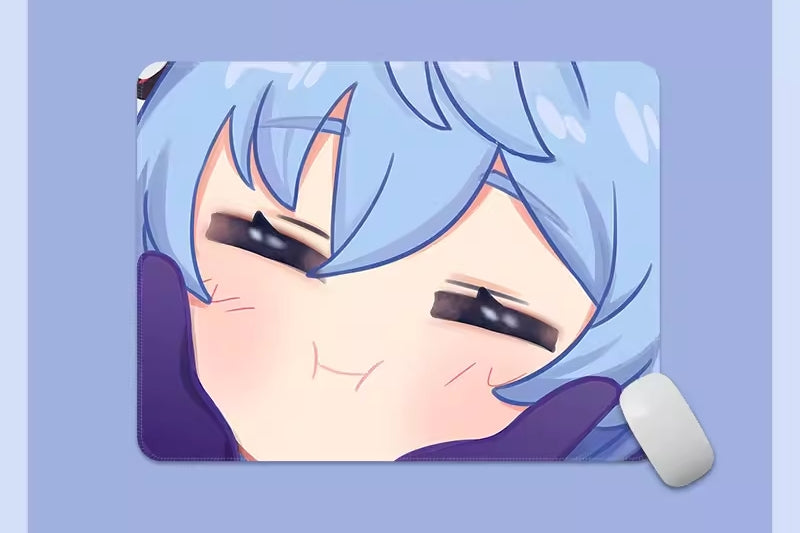 Dive into the enchanting world of Genshin Impact with our character-packed mouse pad collection. Featuring the adorable expressions of Hu Tao, Yaemiko, the formidable Raiden Shogun, the steadfast Zhongli, Nahida, and the elegant Ganyu, these 30x25cm mouse pads are a window into the personality and charm of your favorite in-game companions. Elevate your gaming or work setup with these expressive masterpieces, and let the vibrant graphics inspire your adventures.  