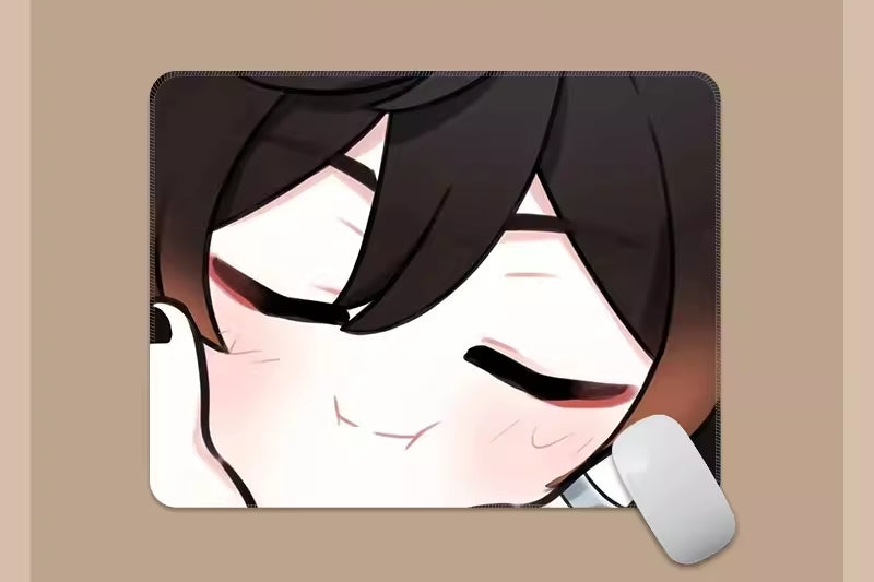 Dive into the enchanting world of Genshin Impact with our character-packed mouse pad collection. Featuring the adorable expressions of Hu Tao, Yaemiko, the formidable Raiden Shogun, the steadfast Zhongli, Nahida, and the elegant Ganyu, these 30x25cm mouse pads are a window into the personality and charm of your favorite in-game companions. Elevate your gaming or work setup with these expressive masterpieces, and let the vibrant graphics inspire your adventures.  