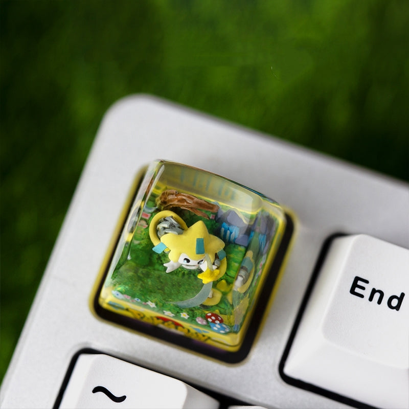 Pokemon Artisan Keycaps Resin Character Keycaps