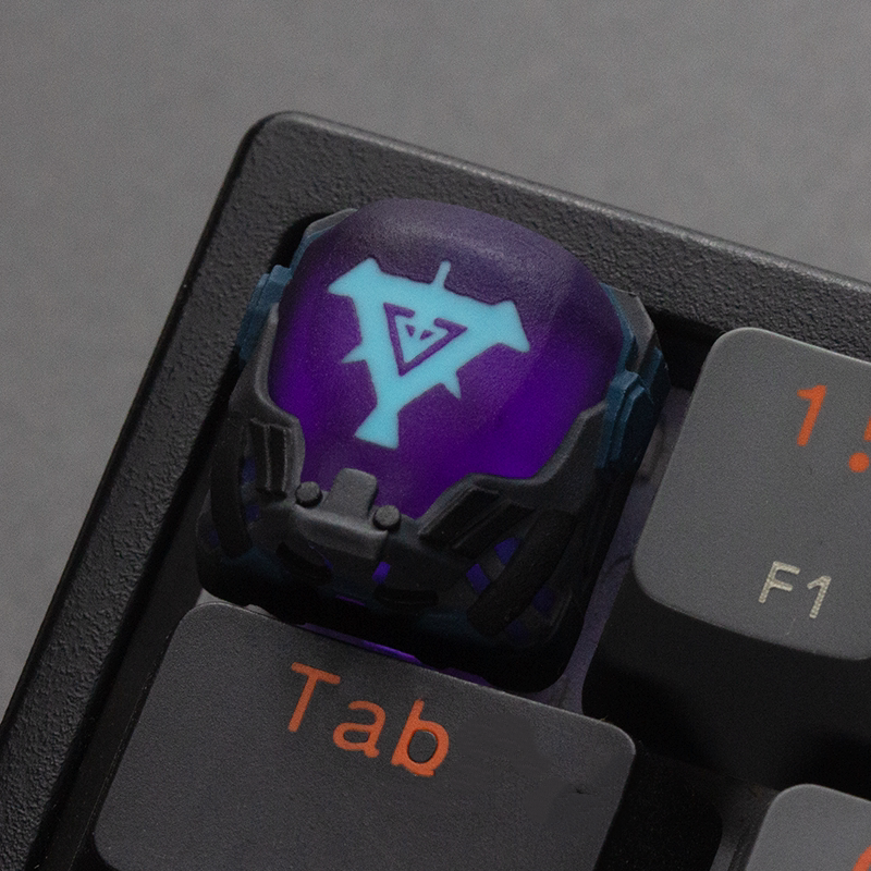 Jett Artisan Keycap Valorant Serise Resin Keycap