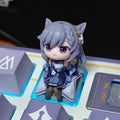 Keqing Artisan Keycap – Cute Mini Figure Resin Keycap for Genshin Impact Fans