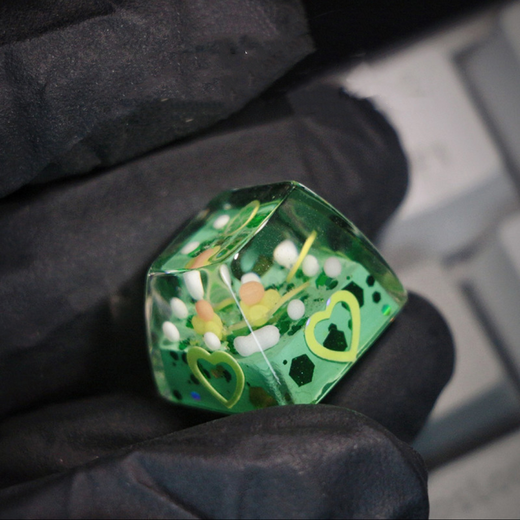 "Refresh your keyboard setup with our 'Lime Soda' Custom Artisan Keycaps. These handcrafted keycaps are inspired by the zesty goodness of lime soda, bringing a burst of citrusy charm to your typing experience. Crafted with precision, they feature a playful lime soda design that's both stylish and unique. Quench your thirst for creativity with these delightful artisan keycaps." 🍋🥤💻 #KeyboardAccessories #ArtisanKeycaps #LimeSodaVibes