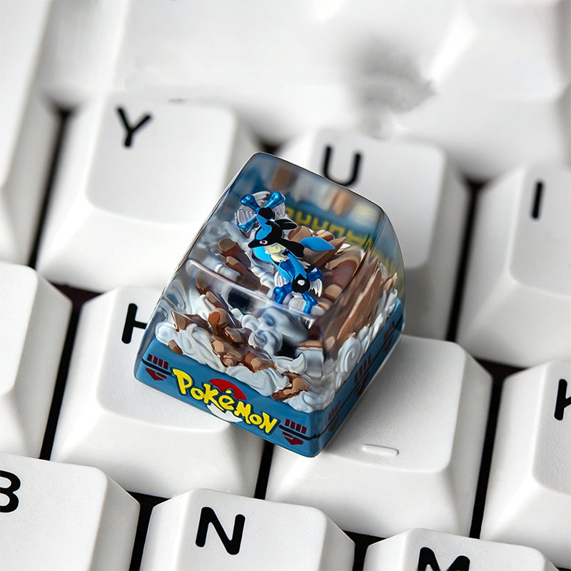 Pokemon Artisan Keycaps Resin Character Keycaps