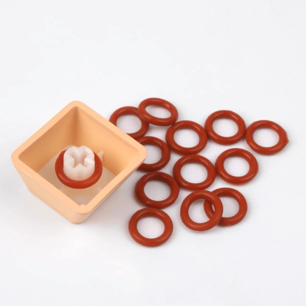Mechanical Keyboard Dampeners | 120pcs Black and Transparent for Reduced Switch Impact
