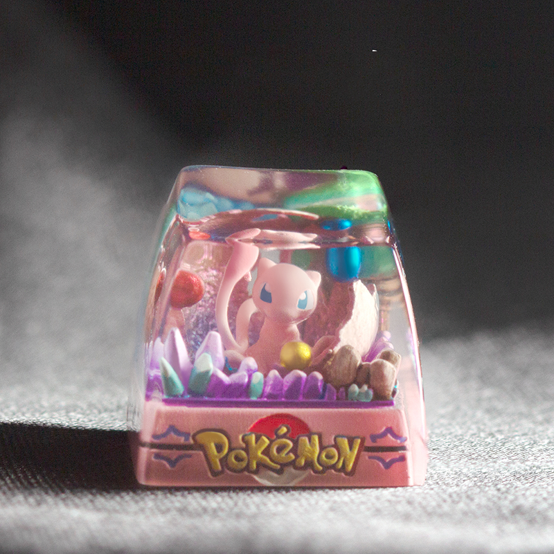 Pokemon Artisan Keycaps Resin Character Keycaps