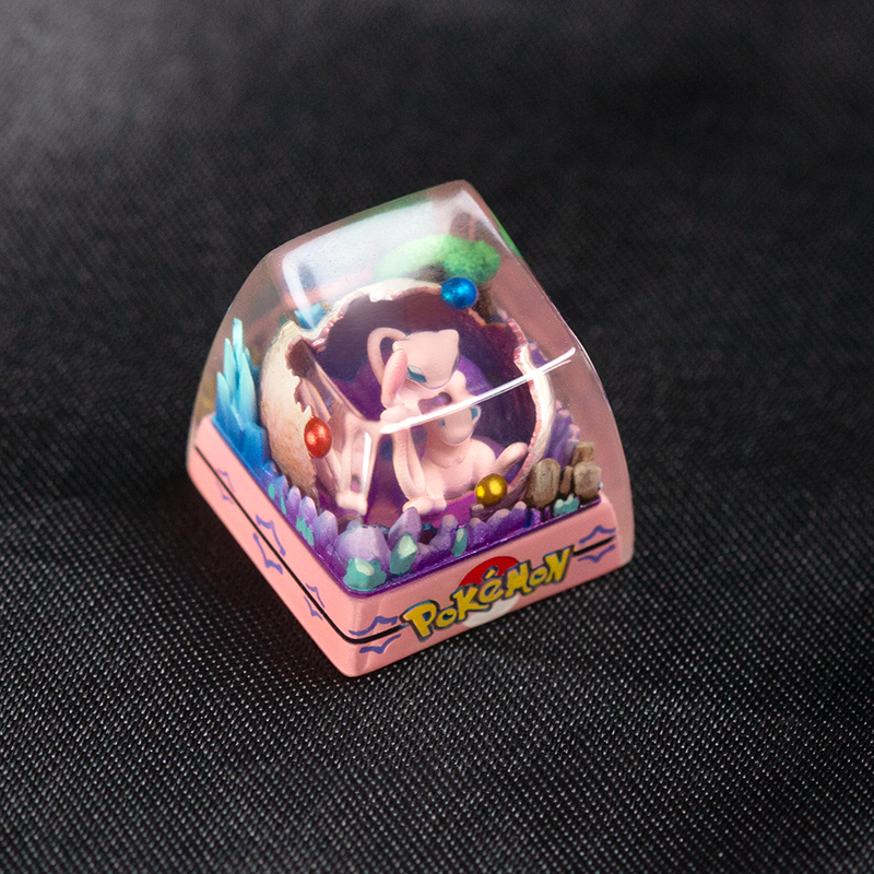 Pokemon Artisan Keycaps Resin Character Keycaps