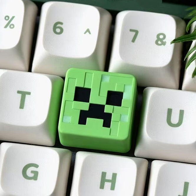 Minecraft Character Element Artisan Keycaps Pixel Keycaps