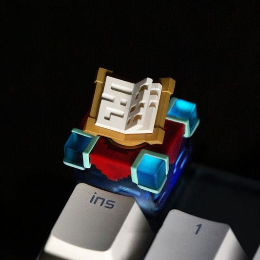 Minecraft Transmutation Table Artisan Keycap Backlit Resin Custom Keycap