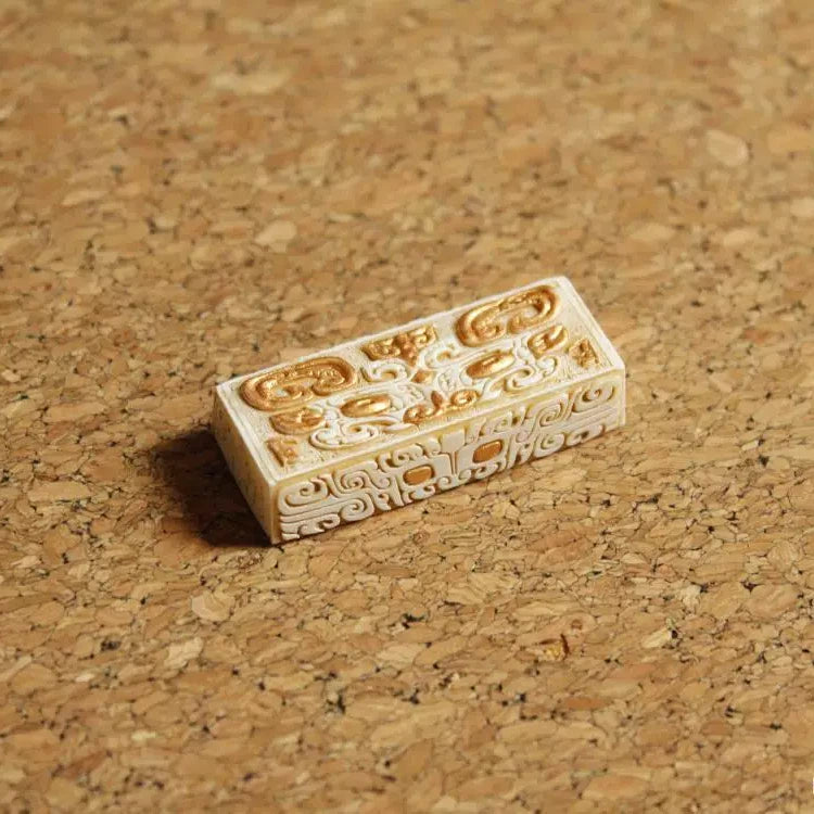 Taotie Pattern King Zhou Artisan Keycap 3D Printed Resin Mechanical Keyboard Keycap