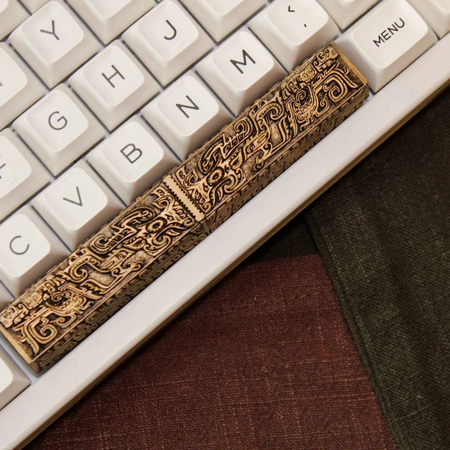 Taotie Pattern King Zhou Artisan Keycap 3D Printed Resin Mechanical Keyboard Keycap