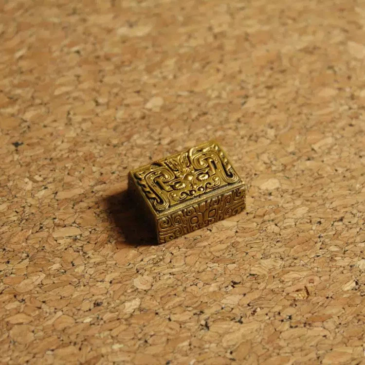 Taotie Pattern King Zhou Artisan Keycap 3D Printed Resin Mechanical Keyboard Keycap