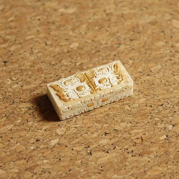 Taotie Pattern King Zhou Artisan Keycap 3D Printed Resin Mechanical Keyboard Keycap