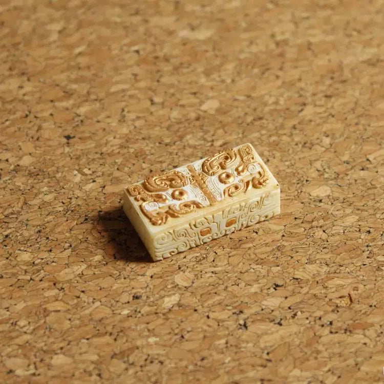 Taotie Pattern King Zhou Artisan Keycap 3D Printed Resin Mechanical Keyboard Keycap
