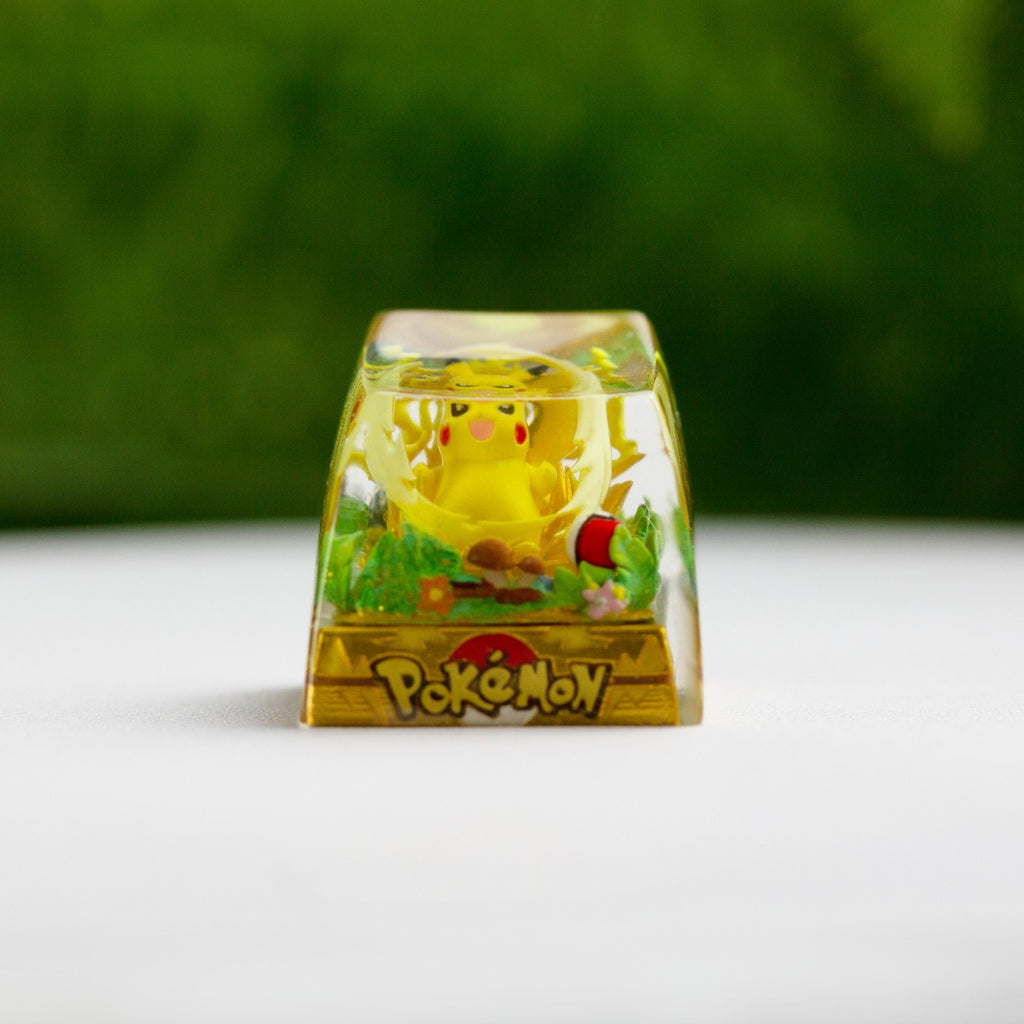 Pokemon Artisan Keycaps Resin Character Keycaps