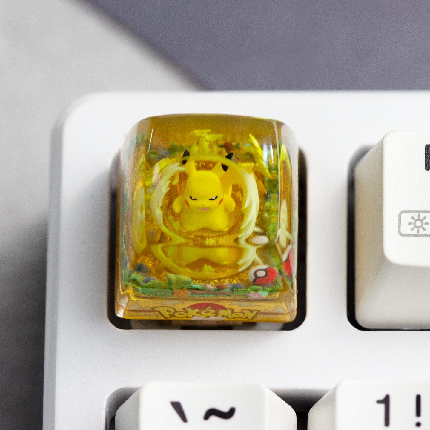 Pokemon Artisan Keycaps Resin Character Keycaps