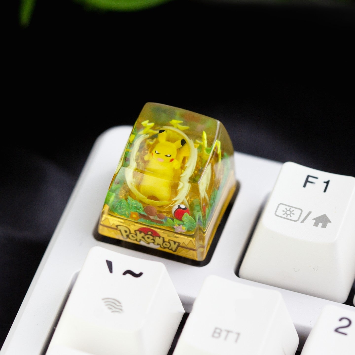 Pokemon Artisan Keycaps Resin Character Keycaps
