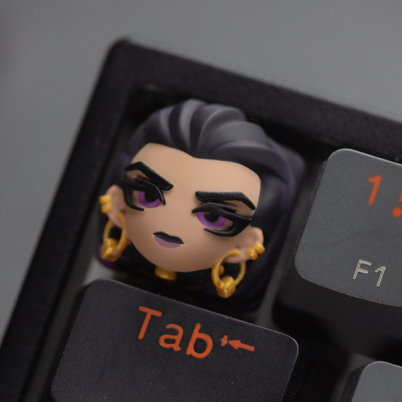Jett Artisan Keycap Valorant Serise Resin Keycap