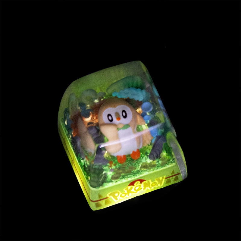 Pokemon Artisan Keycaps Resin Character Keycaps