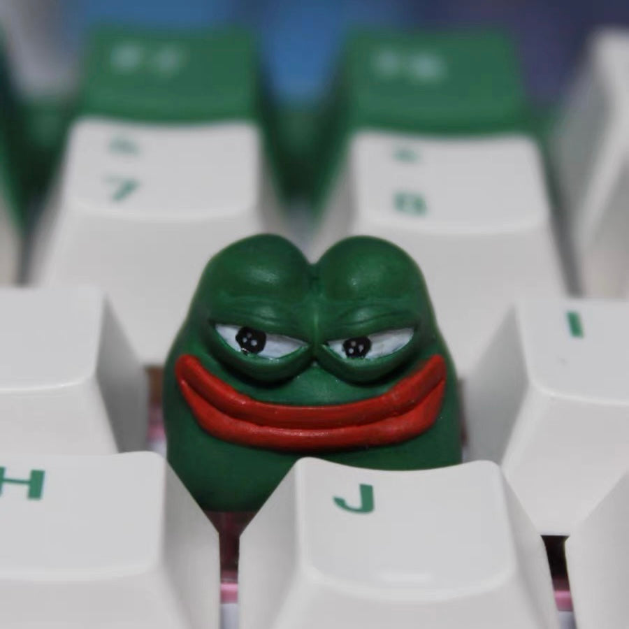 Smiling Frog Keycaps