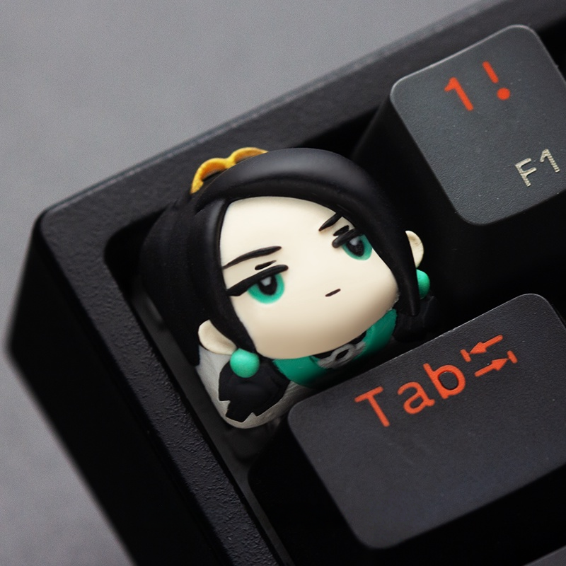 Jett Artisan Keycap Valorant Serise Resin Keycap