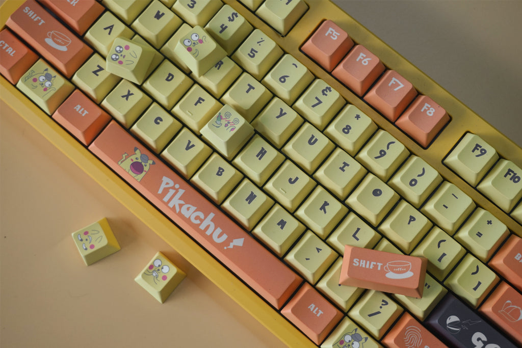 The Great Detective Pikachu Keycaps Set